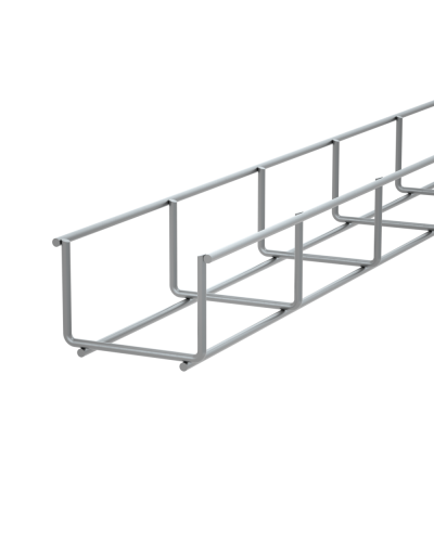 Проволочный лоток 60х60 L3000 мм INOX304 КМ-Профиль (PL60-60-3000 INOX304) в Хабаровске Кабельные лотки Pintop.ru