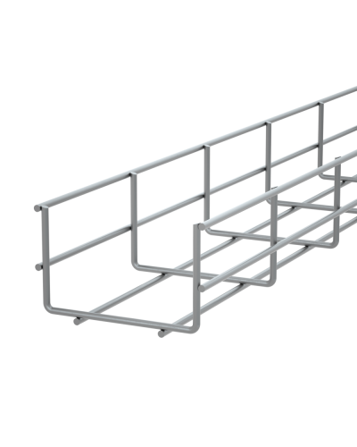 Проволочный лоток 60х200 L3000 мм INOX304 КМ-Профиль (PL60-200-3000 INOX304) в Хабаровске Кабельные лотки Pintop.ru