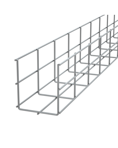 Проволочный лоток 100х100х5,0 L3000 мм КМ-Профиль (PL100-100-5-3000) в Хабаровске Кабельные лотки Pintop.ru