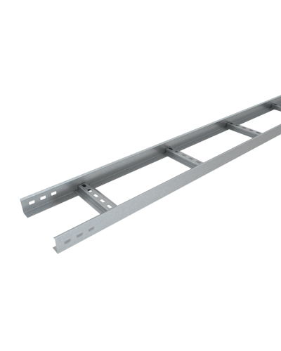 Лоток лестничный 50х600х1,2 L2000 мм HD85 КМ-профиль (LL50-600-1.2-2000 HD85) в Хабаровске Кабельные лотки Pintop.ru