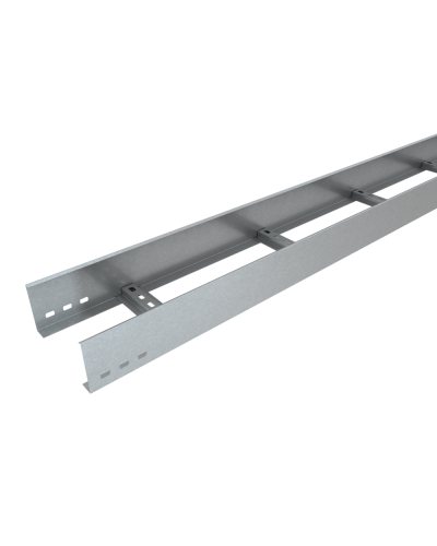 Лоток лестничный 100х200х1,5 L2500 мм HD85 КМ-профиль (LL100-200-1.5-2500 HD85) в Хабаровске Кабельные лотки Pintop.ru