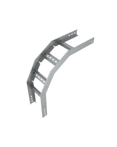 Угол лестничный вертикальный внешний 90 гр. 70х300х1,5 мм КМ-Профиль (LVL90-70-300-1.5) в Хабаровске Аксессуары для лотков Pintop.ru