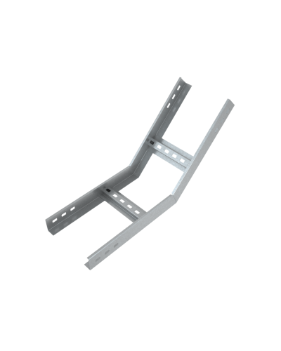 Угол лестничный вертикальный внутренний 45 гр. 70х500х1,5 мм HD85 КМ-профиль (LNL45-70-500-1.5 HD85) в Хабаровске Аксессуары для лотков Pintop.ru