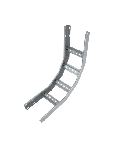 Угол лестничный вертикальный внутренний 90 гр. 80х300х1,2 мм Быстрый монтаж HD85 КМ-профиль (LNLS90-80-300-1.2 HD85) в Хабаровске Аксессуары для лотков Pintop.ru