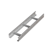 Лоток лестничный 80х400х1,2 L2500 мм N КМ-профиль (LL80-400-1.2-2500 N)