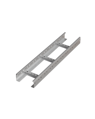 Лоток лестничный 80х400х1,2 L2500 мм INOX304 N КМ-Профиль (LL80-400-1.2-2500 INOX304 N) в Хабаровске Кабельные лотки Pintop.ru