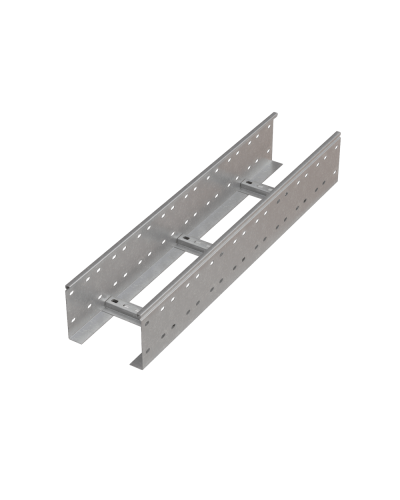 Лоток лестничный 150х600х1,2 L4500 мм HD N КМ-профиль (LL150-600-1.2-4500 HD N) в Хабаровске Кабельные лотки Pintop.ru