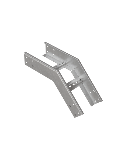 Угол лестничный вертикальный внешний 45 гр. 100х300х1,2 мм INOX304 N КМ-Профиль (LVL45-100-300-1.2 INOX304 N) в Хабаровске Аксессуары для лотков Pintop.ru