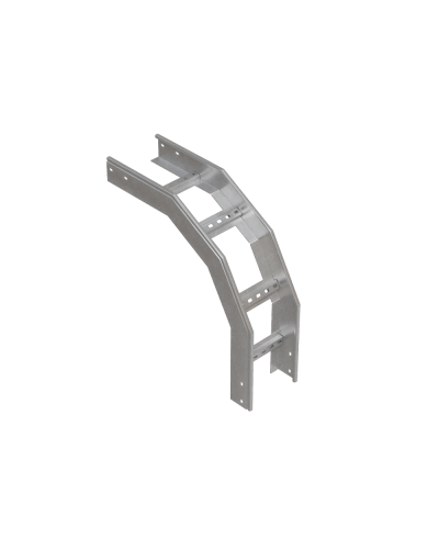 Угол лестничный вертикальный внешний 90 гр. 80х100х1,5 мм INOX304 N КМ-Профиль (LVL90-80-100-1.5 INOX304 N) в Хабаровске Аксессуары для лотков Pintop.ru