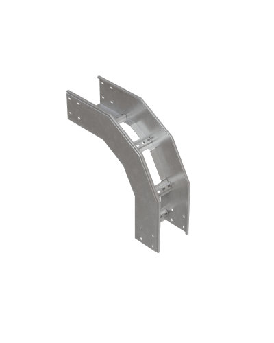 Угол лестничный вертикальный внешний 90 гр. 150х600х1,2 мм N КМ-профиль (LVL90-150-600-1.2 N) в Хабаровске Аксессуары для лотков Pintop.ru