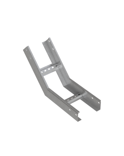 Угол лестничный вертикальный внутренний 45 гр. 80х500х1,5 мм HD85 N КМ-профиль (LNL45-80-500-1.5 HD85 N) в Хабаровске Аксессуары для лотков Pintop.ru