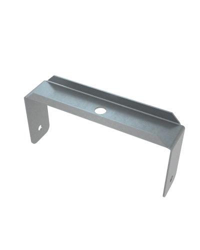 Скоба для подвеса на шпильке 300 мм INOX304 КМ-Профиль (SPS300 INOX304) в Хабаровске Держатели, клипсы, скобы Pintop.ru