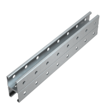 Страт-профиль двойной 41х41 L2200 мм s:2,0 (тройная перфорация) HD КМ-Профиль (2STPS41-41-2200 3P HD)