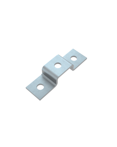 Прямоугольная скоба для страт-профиля 41х21 мм HD85 КМ-профиль (PS41-21 HD85) в Хабаровске Держатели, клипсы, скобы Pintop.ru