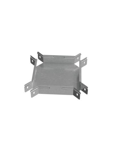 Х-разветвитель 50х50 мм ПЛЮС HD85 КМ-профиль (XDplus50-50 HD85) в Хабаровске Аксессуары для лотков Pintop.ru