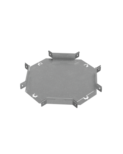 Х-разветвитель 50х200 мм ПЛЮС INOX304 КМ-Профиль (XDplus50-200 INOX304) в Хабаровске Аксессуары для лотков Pintop.ru