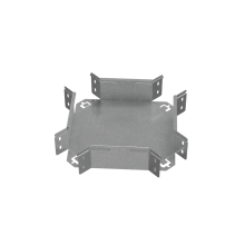 Х-разветвитель 80х100 мм "ПЛЮС" INOX304 КМ-Профиль (XDplus80-100 INOX304)