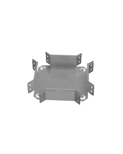 Х-разветвитель 80х100 мм ПЛЮС INOX304 КМ-Профиль (XDplus80-100 INOX304) в Хабаровске Аксессуары для лотков Pintop.ru