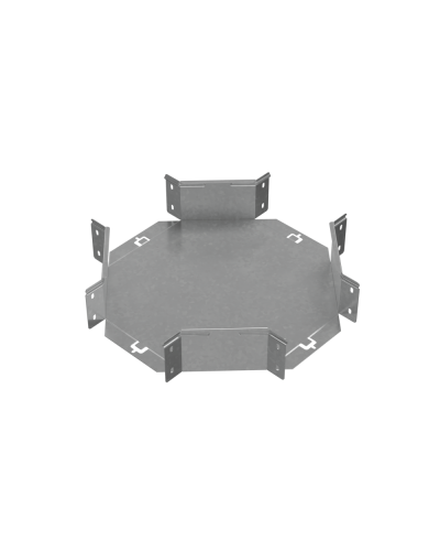 Х-разветвитель 100х200 мм ПЛЮС КМ-Профиль (XDplus100-200) в Хабаровске Аксессуары для лотков Pintop.ru