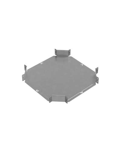 Х-разветвитель 100х500 мм ПЛЮС HD85 КМ-профиль (XDplus100-500 HD85) в Хабаровске Аксессуары для лотков Pintop.ru