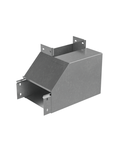 Угол вертикальный внутренний L 80х100 мм с разворотом трассы на 90 гр. ПЛЮС INOX304 КМ-Профиль (NLPDplus90-80-100-L INOX304) в Хабаровске Аксессуары для лотков Pintop.ru