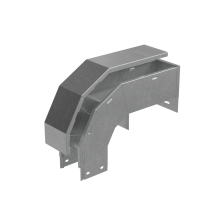 Т-ответвитель крышка верт. вниз 100х300х200 мм "ПЛЮС" INOX304 КМ-Профиль (OKTDplus100-300-200 INOX304)