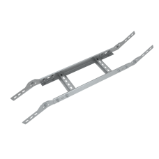 Вертикальный шарнирный угол 50х500х1,2 мм HD85 КМ-профиль (LSHL50-500-1.2 HD85)