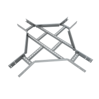 Х-разветвитель лестничный 80х300х1,5 мм "Быстрый монтаж" HD КМ-Профиль (LXDS80-300-1.5 HD)