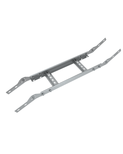 Вертикальный шарнирный угол 50х200х1,5 мм Быстрый монтаж HD85 КМ-профиль (LSHLS50-200-1.5 HD85) в Хабаровске Аксессуары для лотков Pintop.ru