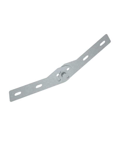 Шарнирный соединитель лестничного лотка 50 мм Быстрый монтаж КМ-Профиль (LSHS1) в Хабаровске Аксессуары для лотков Pintop.ru