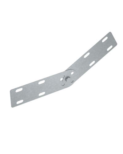 Шарнирный соединитель лестничного лотка 80 мм Быстрый монтаж HD КМ-Профиль (LSHS2 HD) в Хабаровске Аксессуары для лотков Pintop.ru