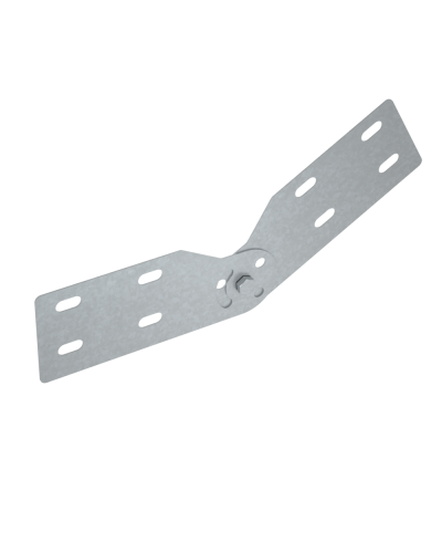 Шарнирный соединитель лестничного лотка 100 мм Быстрый монтаж HD КМ-Профиль (LSHS3 HD) в Хабаровске Аксессуары для лотков Pintop.ru