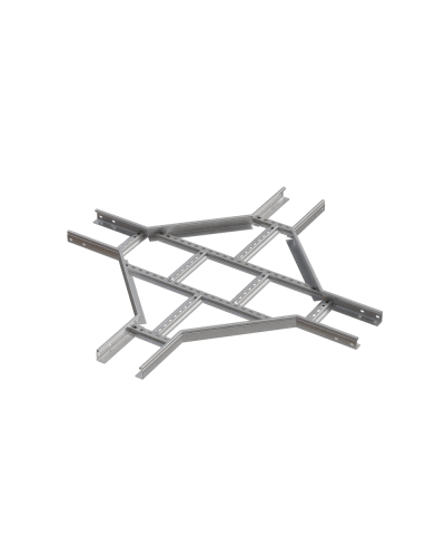 Х-разветвитель лестничный 50х500х1,2 мм INOX304 N КМ-Профиль (LXD50-500-1.2 INOX304 N) в Хабаровске Аксессуары для лотков Pintop.ru