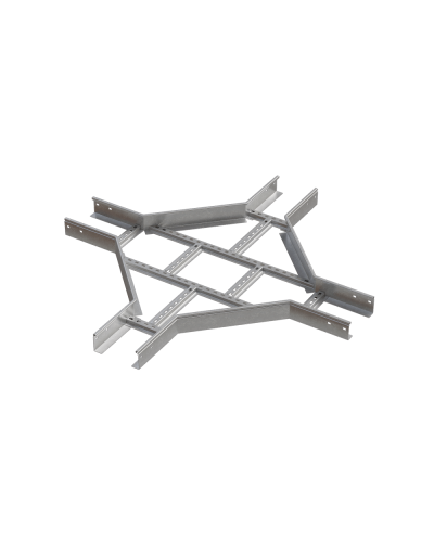 Х-разветвитель лестничный 80х200х2,0 мм HD85 N КМ-профиль (LXD80-200-2.0 HD85 N) в Хабаровске Аксессуары для лотков Pintop.ru