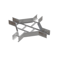 Х-разветвитель лестничный 150х500х2,0 мм HD N КМ-профиль (LXD150-500-2.0 HD N)