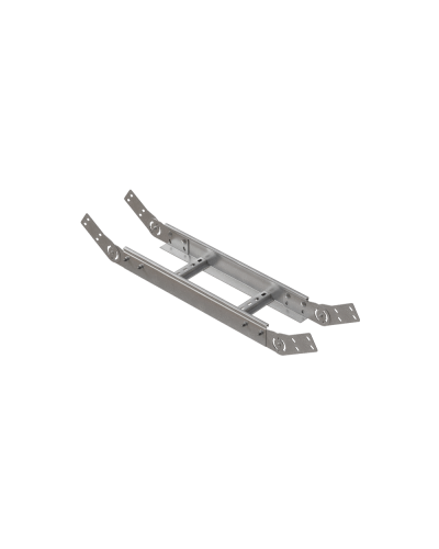 Вертикальный шарнирный угол 80х500х1,5 мм HD85 N КМ-профиль (LSHL80-500-1.5 HD85 N) в Хабаровске Аксессуары для лотков Pintop.ru