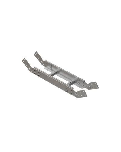 Вертикальный шарнирный угол 100х150х1,5 мм HD85 N КМ-профиль (LSHL100-150-1.5 HD85 N) в Хабаровске Аксессуары для лотков Pintop.ru