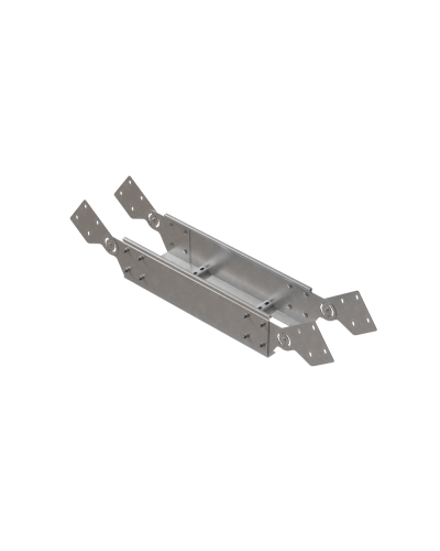 Вертикальный шарнирный угол 150х300х1,2 мм HD N КМ-профиль (LSHL150-300-1.2 HD N) в Хабаровске Аксессуары для лотков Pintop.ru