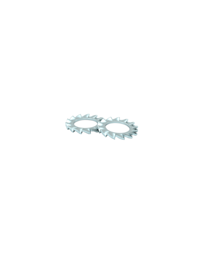 Шайба зубчатая М6 DIN 6798 A (упак. 500шт) КМ-Профиль (SHZ6) в Хабаровске Аксессуары для лотков Pintop.ru