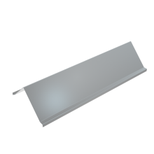 Крышка лотка двускатная 400х1,2 L2500 мм HD85 КМ-профиль (KLZ400-1.2-2500 HD85)