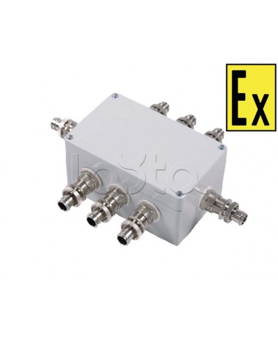 Коробка коммутационная взрывозащищенная Компания СМД КВМК Exe А 163609 в Хабаровске Комутационные взрывозащищенные коробки Pintop.ru