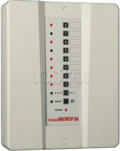 Прибор приемно-контрольный охранно-пожарный немодульного типа Магистраль Гранд МАГИСТР 1А в Хабаровске Приемно-контрольные приборы Pintop.ru