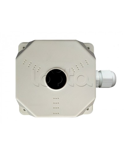 Монтажная коробка Магнито-контакт МК+Видео Люкс белая с гермовводом в Хабаровске Распределительные коробки Pintop.ru