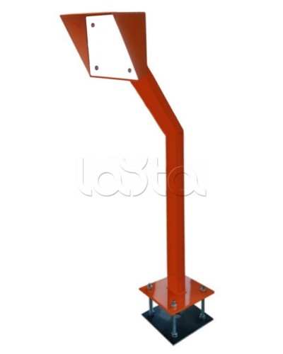 Стойка для считывателя Аякс 150х250 мм, черная, Базовая, наклонная в Хабаровске Дополнительное оборудование для СКУД Pintop.ru