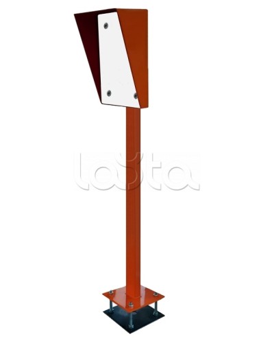 Стойка для считывателя Аякс 300х400 мм, оранжевая, Базовая, прямая в Хабаровске Дополнительное оборудование для СКУД Pintop.ru