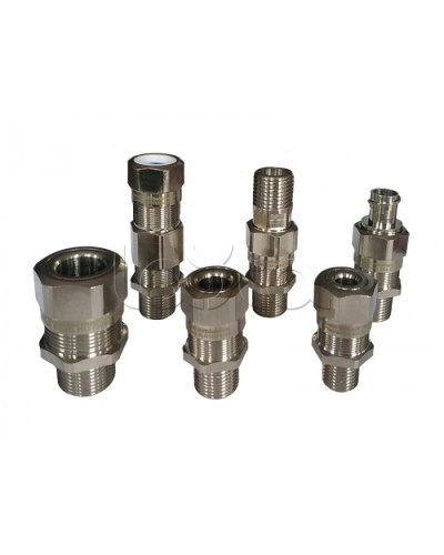 Металлический кабельный ввод взрывозащищённый Магнито-Контакт ВН20 1ExdIICGb/1ExeIIСGb/0ExiaIICGa/2ExnRIIGc/ExtaIIICDa в Хабаровске Аксессуары для кабель-канала Pintop.ru