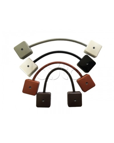 Переход гибкий Магнито-контакт УС-4х4/200 ПАШК.685552.142 (черный) в Хабаровске Дополнительное оборудование для ОПС Pintop.ru