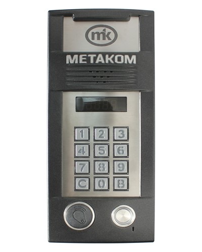 Блок вызова Метаком MК2018-TMRF в Хабаровске Блоки вызова многоабонентные Pintop.ru