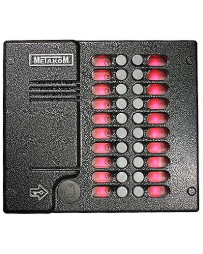 Блок вызова домофона Метаком MK20.2-RFEV в Хабаровске Вызывные видеопанели малоабонентные Pintop.ru