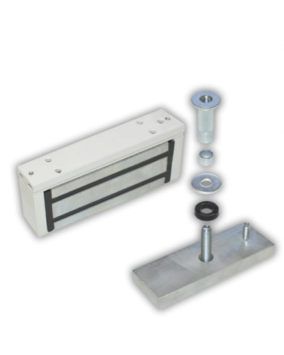 Олевс М1-200 белый (с планкой) в Хабаровске Электромагнитные замки Pintop.ru
